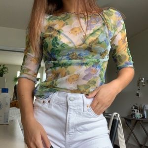 90’s Sheer Top